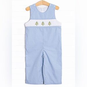 Christmas Tree Smocked Jon Jon